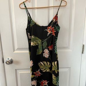 Black Floral Dress